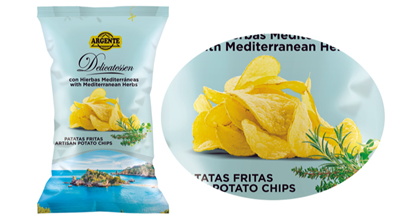 Picture of ARGENTE DELICATESSEN HERBS CHIPS 160GR